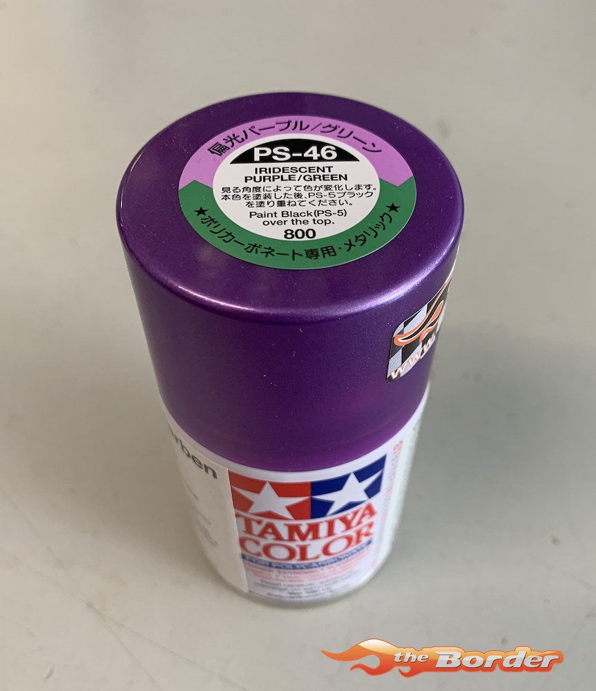 86046  Tamiya PS-46 Iridescent Purple/Green Polycarbonate Spray Paint 100ml
