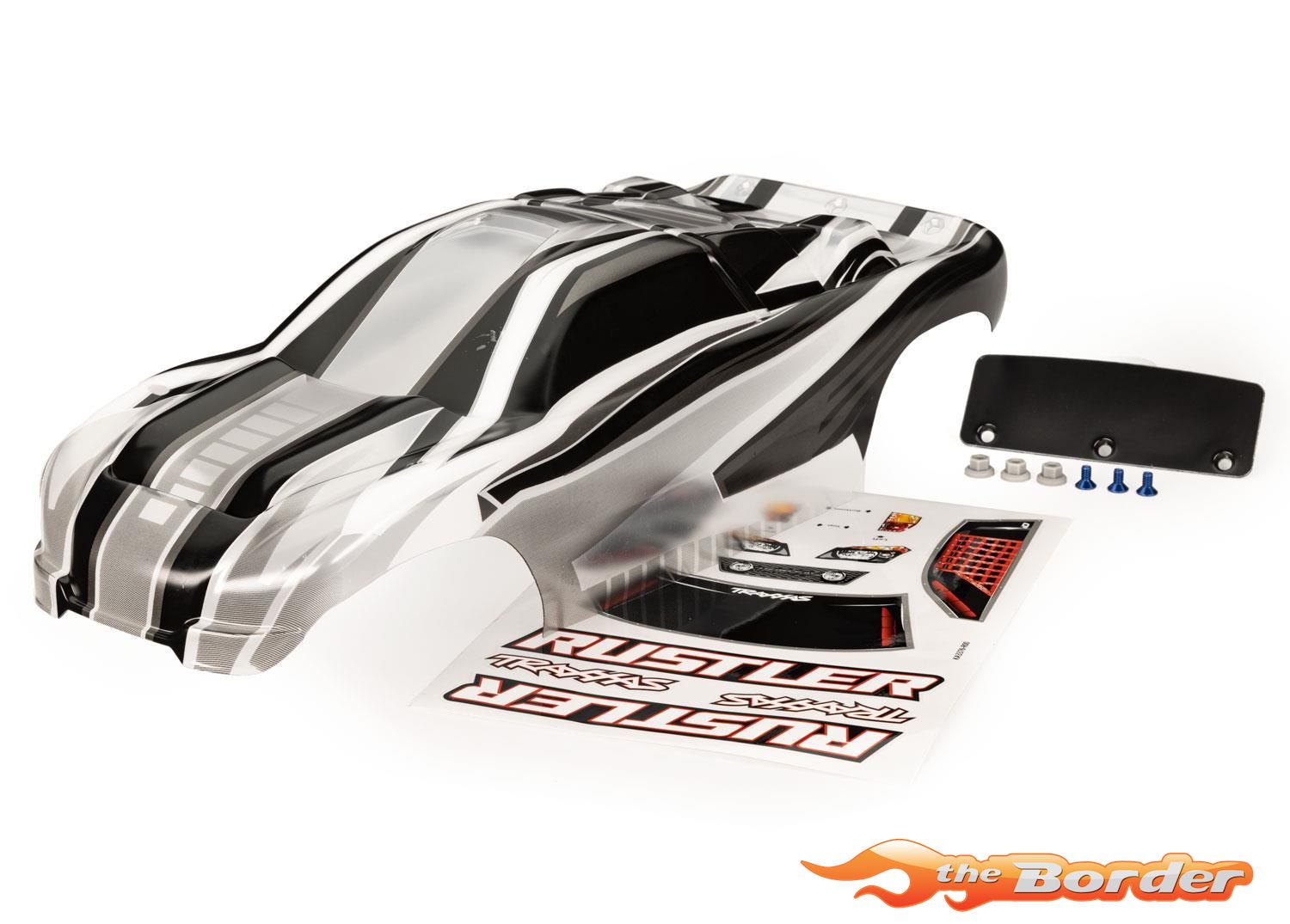 Traxxas Rustler Body - ProGraphix (Semi Painted w/Wing) 3750L