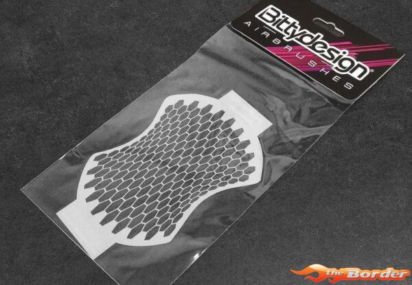 BittyDesign - Vinyl stencil - Honeycomb V2