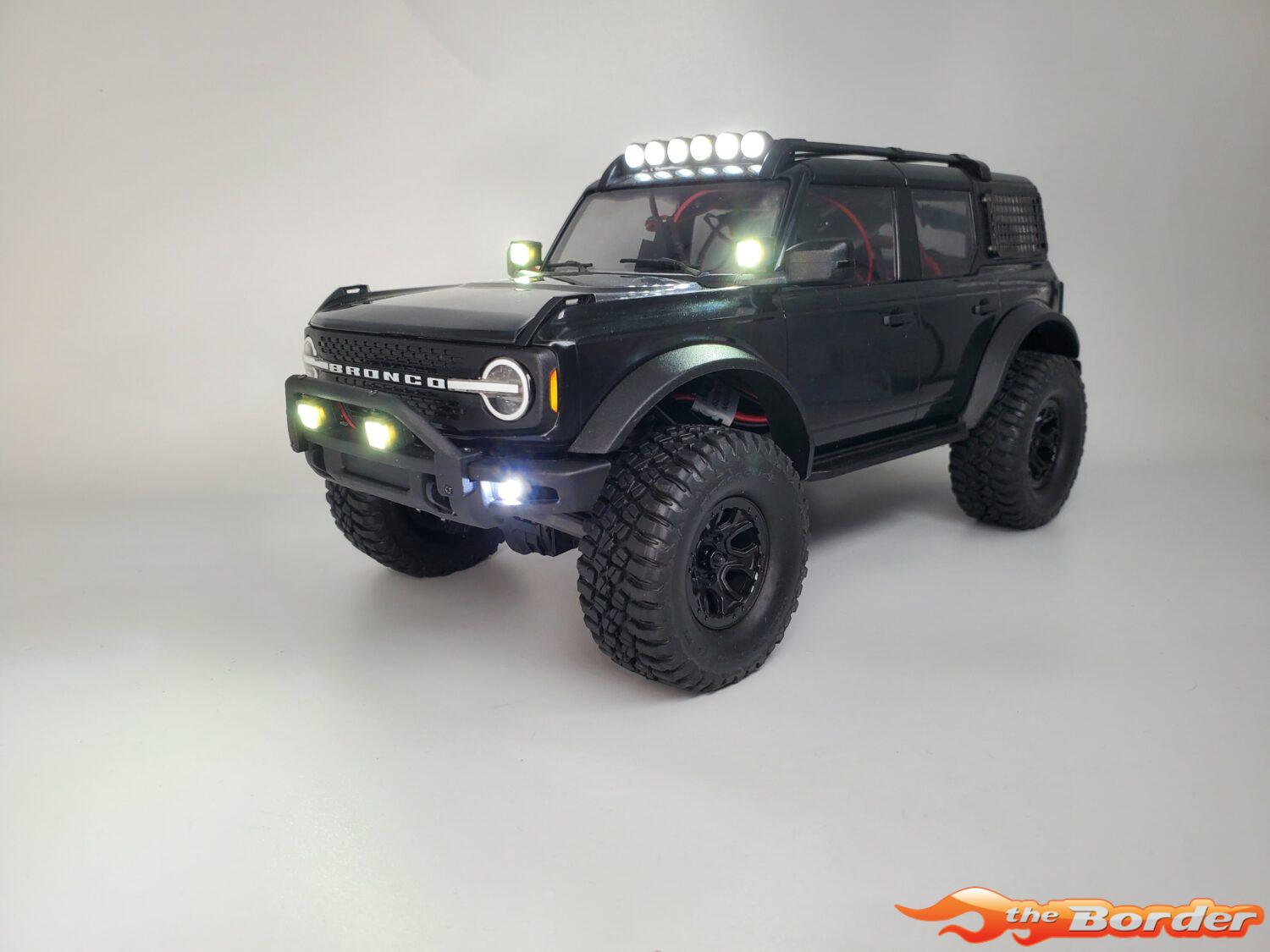 BRP Roof Light Bar for 1/18 TRX-4M Bronco M036