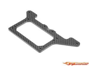 XRAY X1'24 Graphite Rear Pod Lower Plate 2.5mm 371165