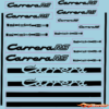 Porsche Carrera GL Body Mini-Z Stickervel BRPD1710 - Afbeelding 2