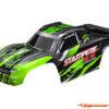 Traxxas Stampede Body Groen (Clipless Body Mounting) 6762-GRN