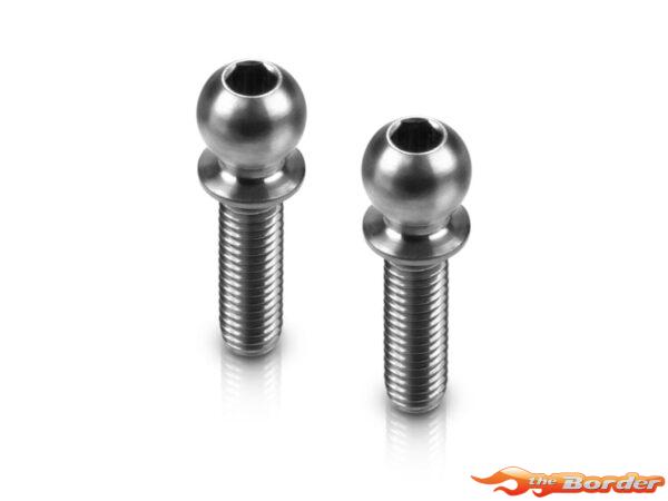 HUDY Titan Ball Stud D=4.9 / L=10 / S=3.5 / 2mm Hex (2) 990010