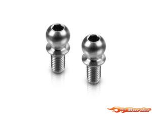 HUDY Titan Ball Stud D=4.9 / L=6 / S=3.5 / 2mm Hex (2) 990006