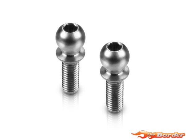 HUDY Titan Ball Stud D=4.9 / L=8 / S=3.5 / 2mm Hex (2) 990008