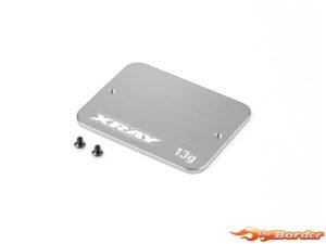 XRAY Stainless Steel Weight Under Servo For 1-Piece Chassis 13G 326153