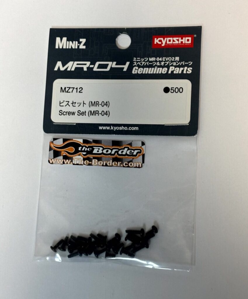 Kyosho Screw Set Kyosho Mini-Z MR04 MZ712