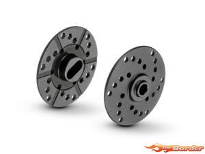 XRAY Alu 2-Pad Slipper Clutch Plates - Ventilated - Set 324130-L