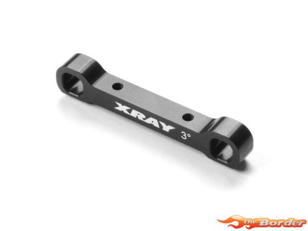 XRAY Alu Rear Lower Suspension Holder 3° - Wider - Rear 323327