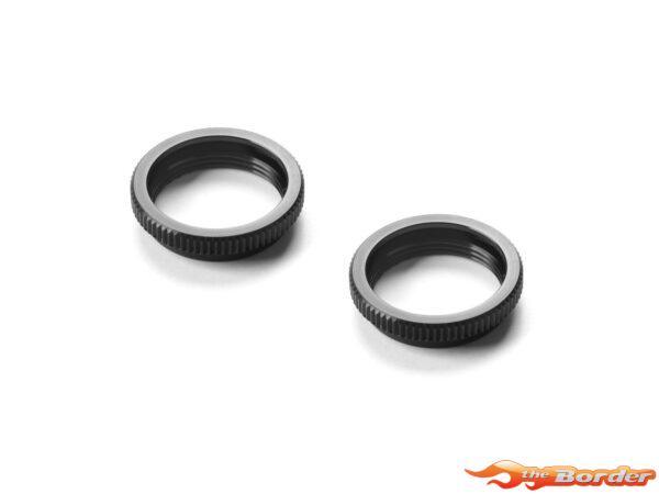 XRAY Alu Shock Adjustable Nut - Big Bore (2) 368049