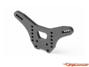 XRAY XB2 Graphite Shock Tower - Rear - Lower 323090