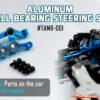 Yeah Racing Aluminium Ball Bearing Steering System for Tamiya MB-01 & BT-01 TAMB-001BU