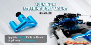 Yeah Racing Aluminium Steering Post Mount for Tamiya MB-01 & BT-01 TAMB-003BU