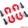 Traxxas Bumper D-Rings (Front or Rear) Aluminium Red 9734R