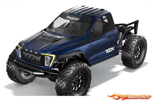 BittyDesign ROCK1 1/10 Clear Crawler Body (Cab Only) 12.3" (313mm) CR-RK1-C