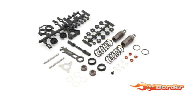 Kyosho Front Shock Set (2) Gun Metal - Optima Mid OTW151