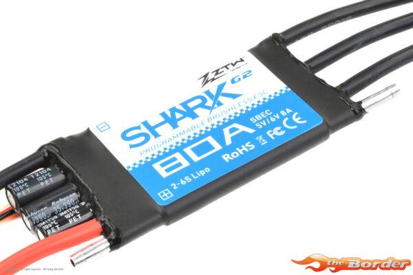 ZTW - Shark 80A SBEC G2 - 2-6S - SBEC 5-6V/4A