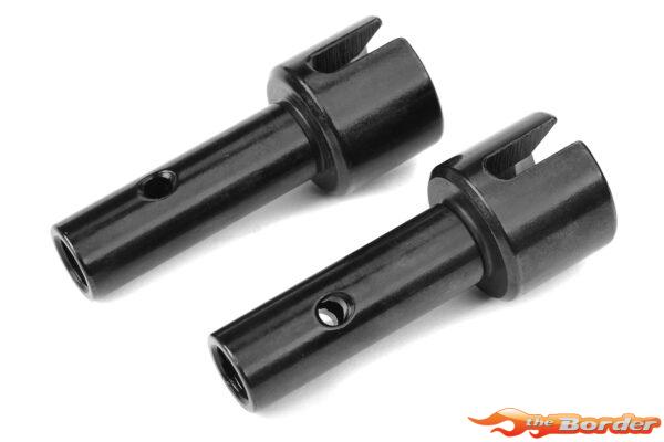 Corally Drive Axle V2 - Rear - V2 SP2 EXH Steel - 2 pcs C-00180-370-2