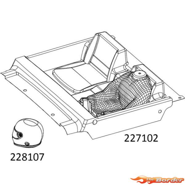 CrossRC Emo X Interior Kit (Transparent) 97401185