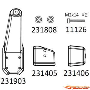 CrossRC Emo X2 - Wading Throat 97401148