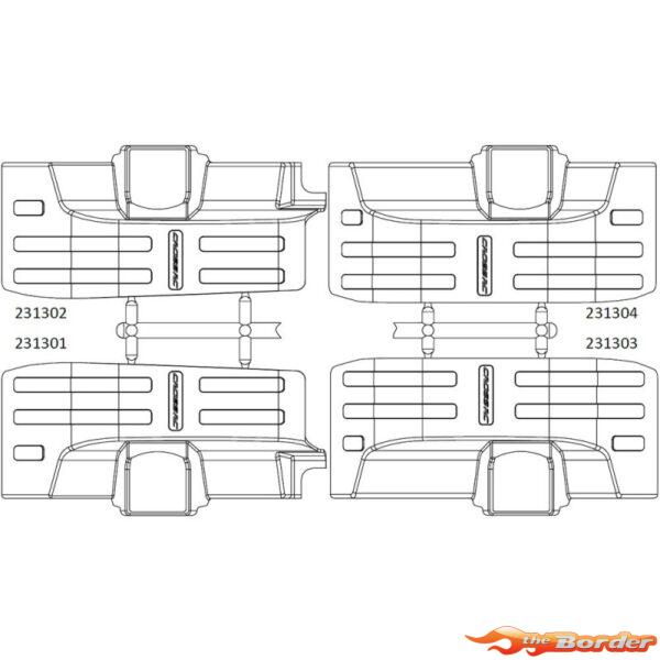 CrossRC Emo X2 - Wheel Arch 97401146