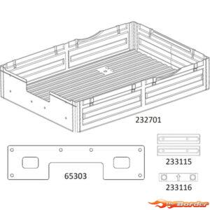 CrossRC NT4 Transparent Car Body Assembly 97401183