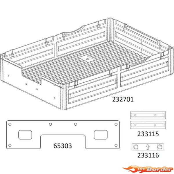 CrossRC NT4 Transparent Car Body Assembly 97401183