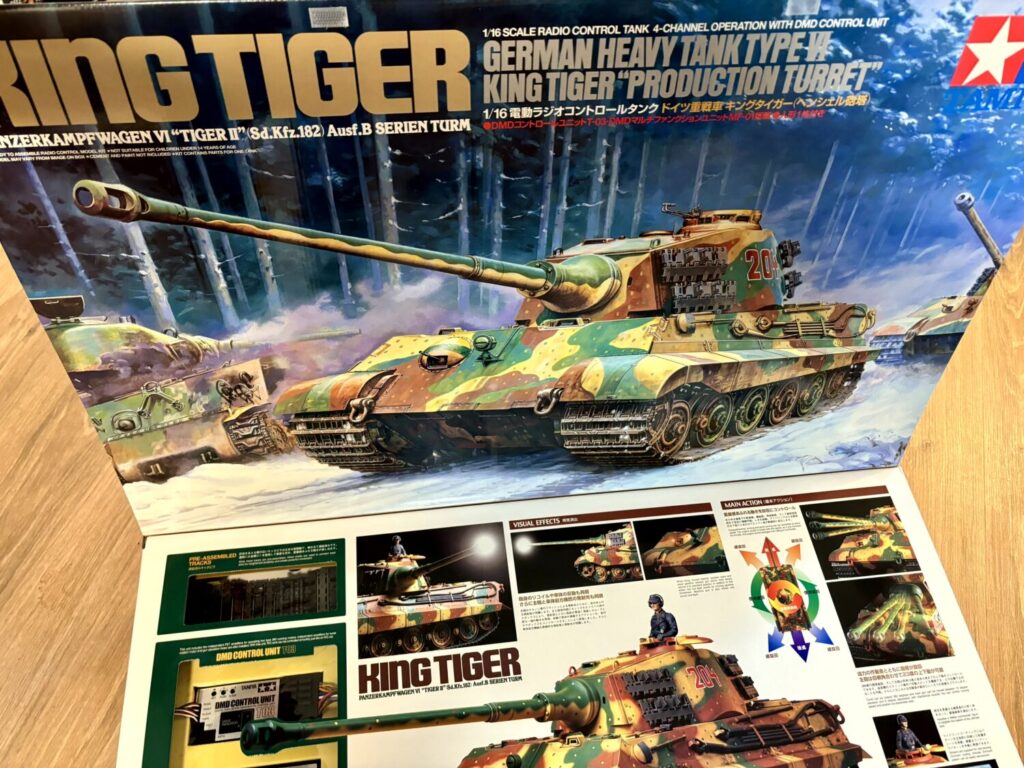 Tamiya 1/16 German King Tiger - Full Option Edition 56018