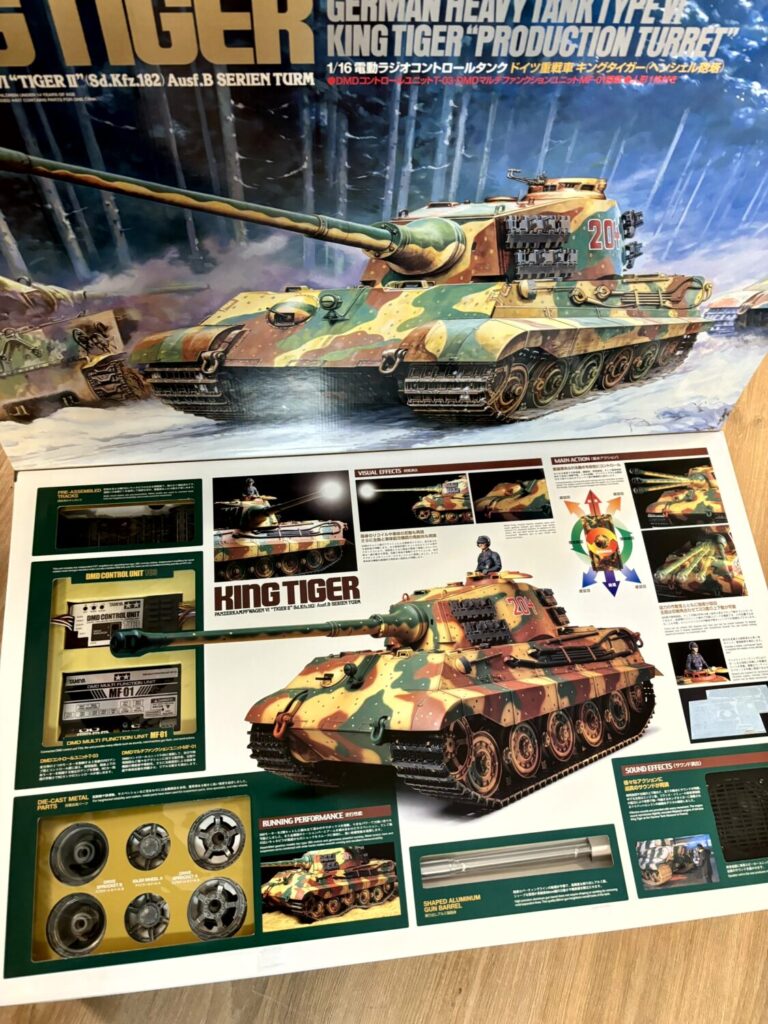 Tamiya 1/16 German King Tiger - Full Option Edition 56018