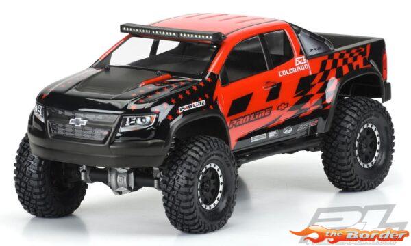 ProLine Chevy Colorado ZR2 Clear Crawler Body 12.3" (313mm Wheelbase) 3517-00