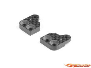 XRAY Graphite Extension For Alu Steering Block With Backstop - 1 Dot (2) 322284