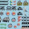 Drift Brands 2 Decal Sheet for 1-10 BRPD1060