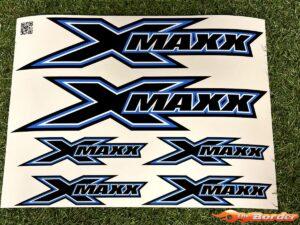 X-Maxx Logo Sticker - Blue BRPD1035