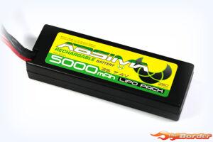 Absima 5000mAh 2S 7.4V (Tamiya Plug) LiPo Battery 4130014
