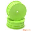 Schumacher Wheel Hex 2WD Green (2) U8685