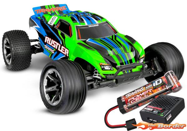 Traxxas Rustler RTR Stadium Truck 2WD Brushed HD (met accu en lader) 37254-8