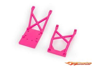 Traxxas Skid Plates (front & rear) Roze 3623-PINK