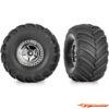 Traxxas Tires & Wheels Assembled Terra Groove 3.0x1.0" (2) 9867