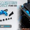 Yeah Racing Aluminium & Graphite Damper Mount for Tamiya MB-01 & BT-01 TAMB-00B6U