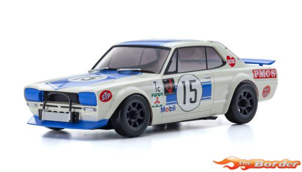 Kyosho Mini-Z Body Set Skyline 2000GT-R KPCG10 Racing'72 Blue No.15 MZP472BL