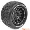 LouiseRC MT-Rocket MFT 2WD Front Tire Soft - 0 Offset Beadlock - Black LR-T3307SB