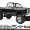 RC4WD Trail Finder 2 LWB RTR w/Chevrolet K10 Scottsdale Hard Bodyset (Black) RC4ZRTR0067