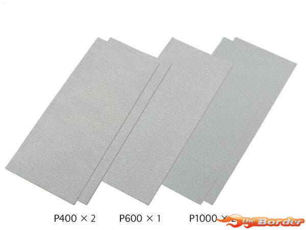 Tamiya Finishing Abrasives - Fine Set (P400/P600/P1000) Sanding Papers 87010