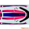 Traxxas Decal set, hatch (pink) (waterproof Disruptor) 10699-PINK