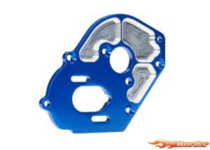 Traxxas Motor Plate Machined Aluminium Blue (4mm Thick) 9490L