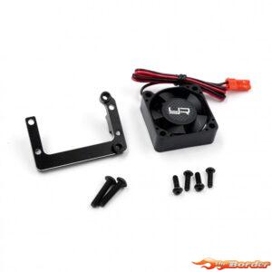 Yeah Racing Alu Center Cap Holder w/Fan for Yokomo 870C Super Dog Fighter YKDF-010BK