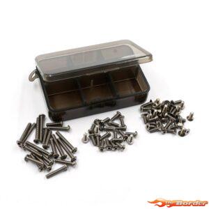 Yeah Racing Titanium Screw Assorted w/Box for Yokomo 870C Super Dog Fighter TSAS-0029