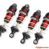 Traxxas Shocks, GTR long, red-anodized, PTFE-coated bodies with TiN shafts (assembled with springs) (4) 10765-RED - Afbeelding 2