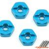 BRP Wheel Hubs Blue Alu (4pcs) 5mm wide BRP1655BU